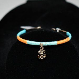 Anna & Ava Slip on Bracelet with Fleur-de-lis #d418768515 NWT